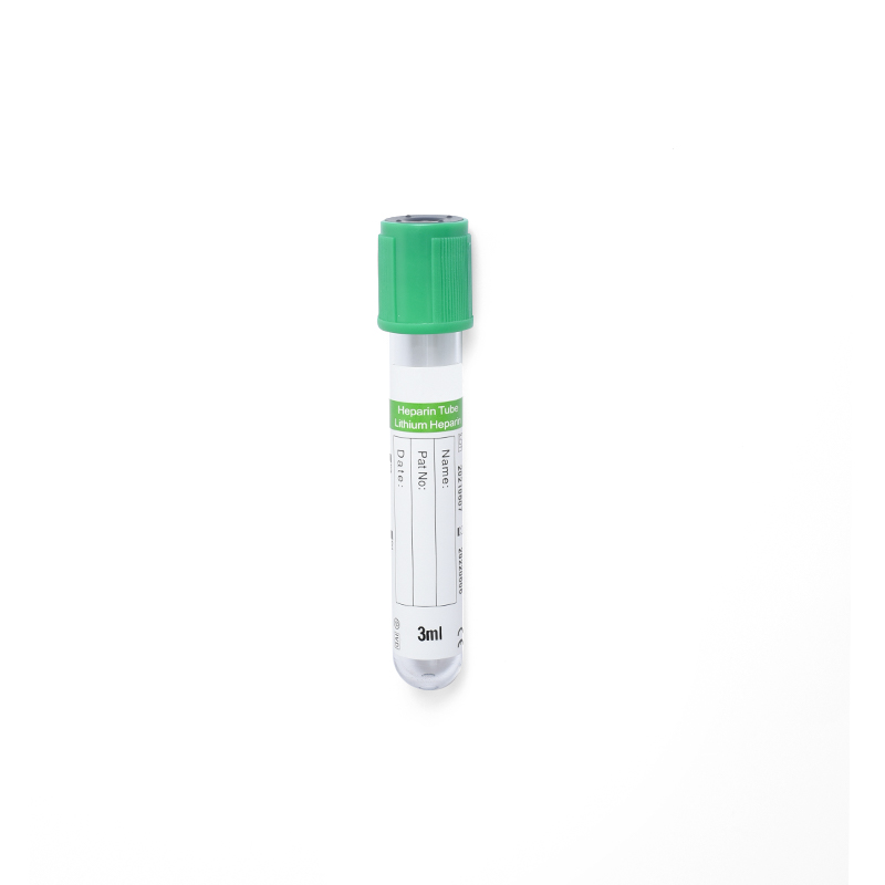 Vacuum Blood Collection Tube (Heparin Tube)